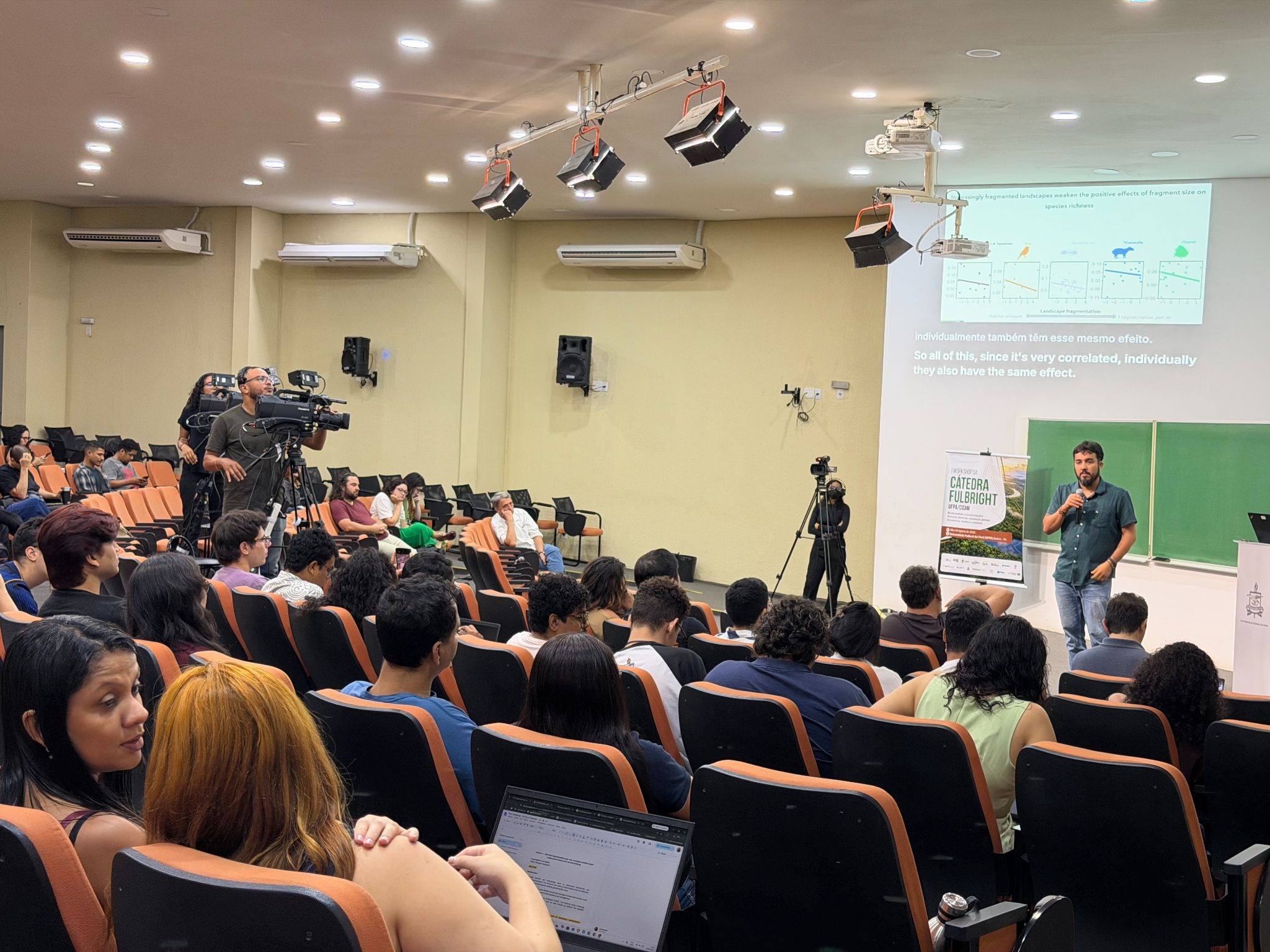 Leia mais sobre o artigo Em Belém, pesquisadores da Amazônia e dos Estados Unidos debatem Biodiversidade e Transformações Florestais diante das Mudanças Globais